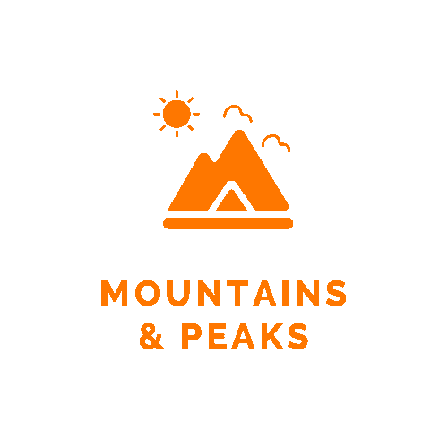 view mountains and peaks