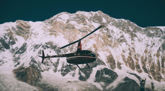 Book a Helicopter Return on the Island Peak Expedition