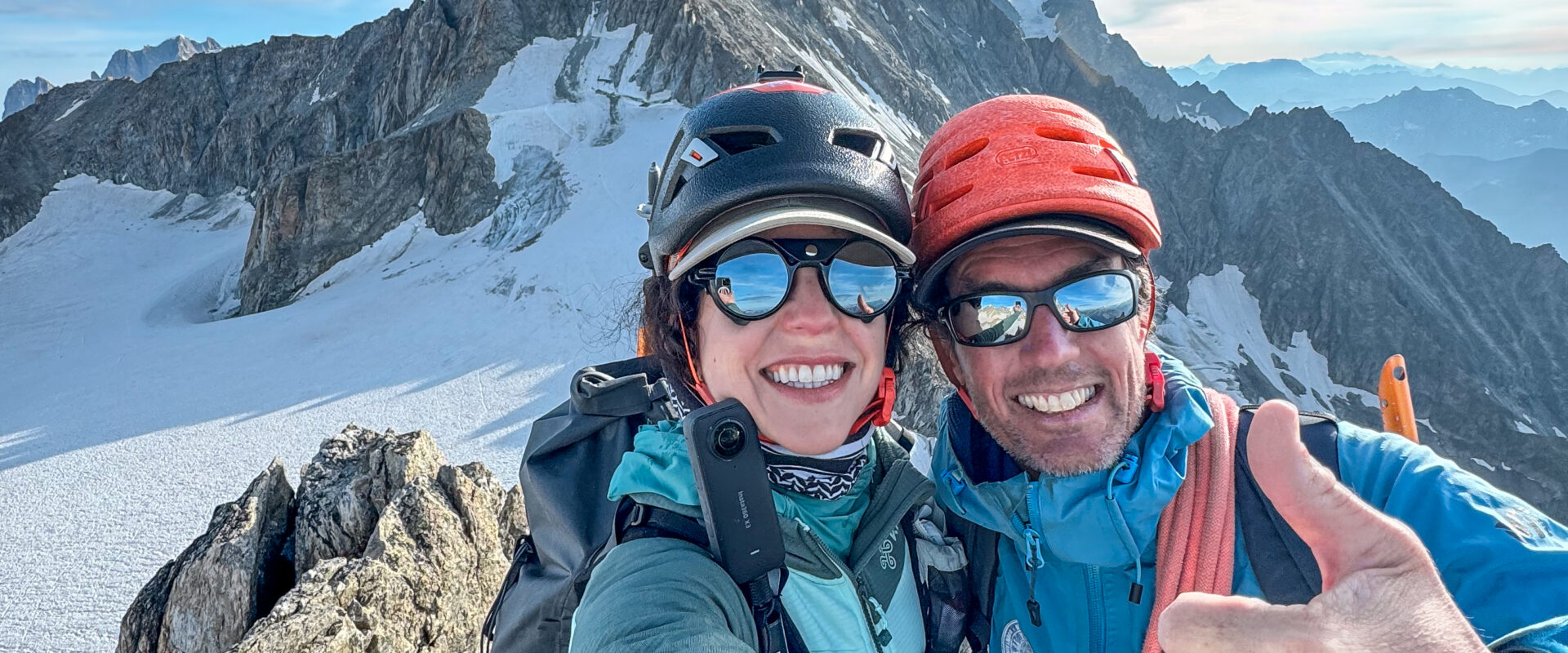 Nelly Attar Completes the Eiger via the Mittaligi Ridge with LHO