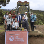 lho-team-machame-camp-sign-flag-first-day-machame-route-kilimanjaro