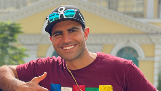 Portrait of Rami Rasamny, founder of Life Happens Outdoors