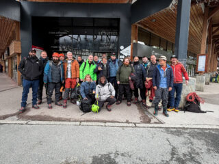 Market Securities partnership and senior executive team gathered in Chamonix for a Life Happens Outdoors corporate retreat.